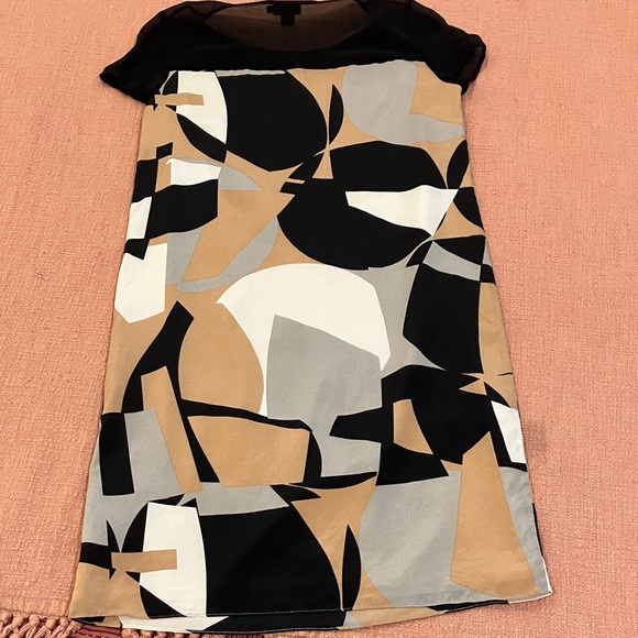 Donna Karan small wm’s Geometric Print Midi Dress - Picture 8 of 10